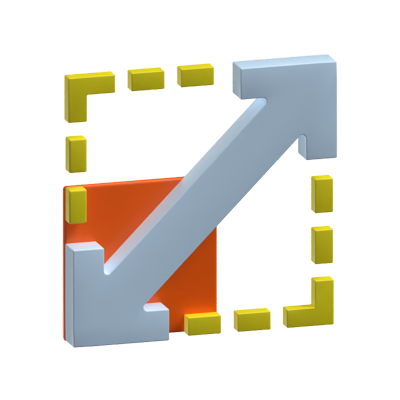 Scale Tool 3D Icon For Real Estate 3D Graphic