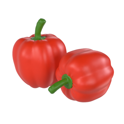 Red Pepper 3D Model 3D Graphic