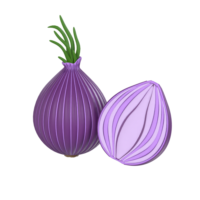 Onion 3D Model 3D Graphic