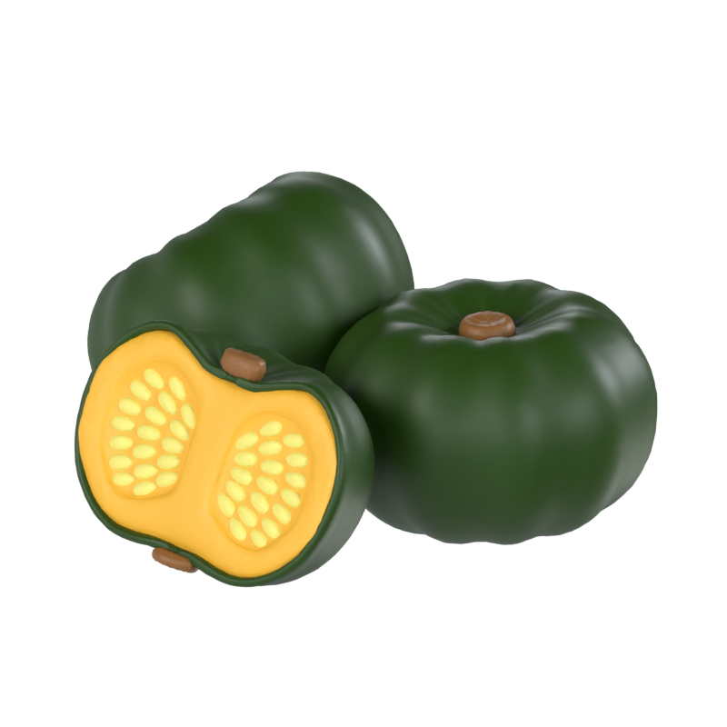 Calabaza Modelo 3D 3D Graphic