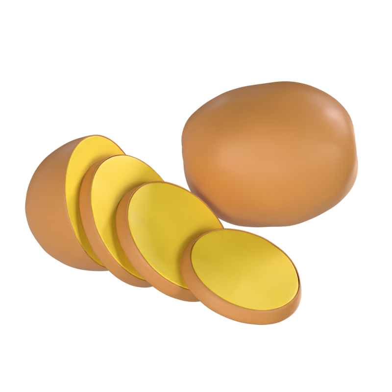 Potatoes 3D Model 3D Graphic