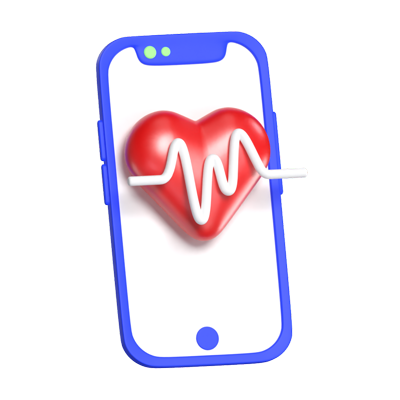 Medical app 3D Graphic