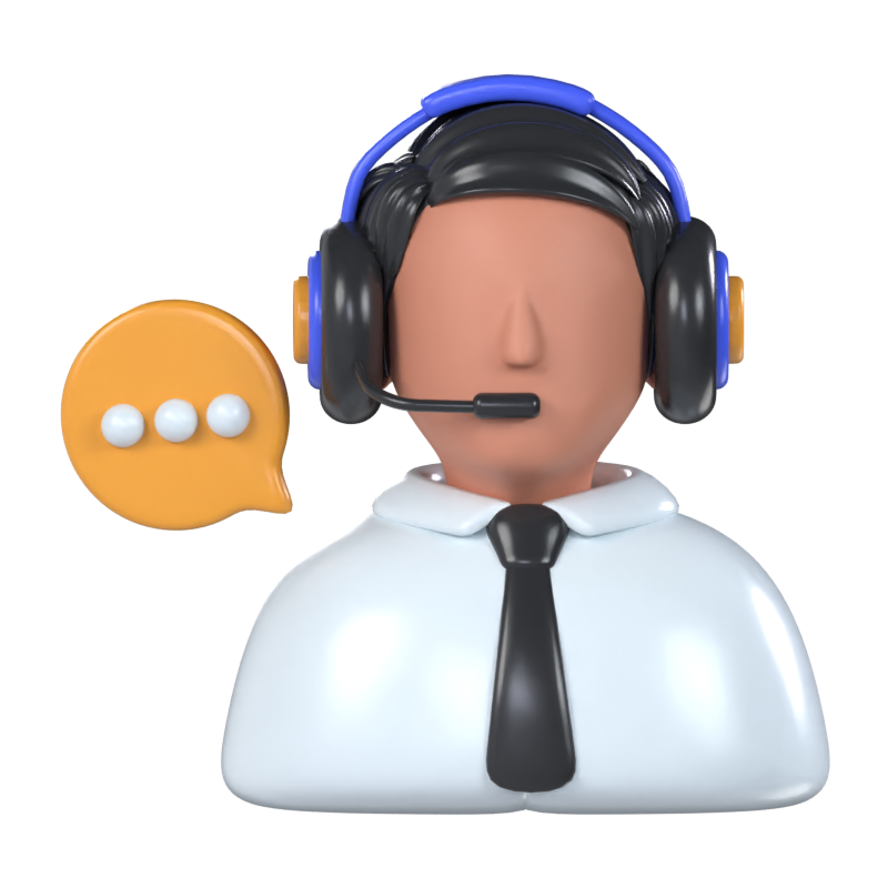 Customer Service 3D Model 3D Graphic