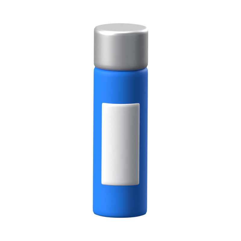 Toner Bottle 3D Animated Icon 3D Graphic