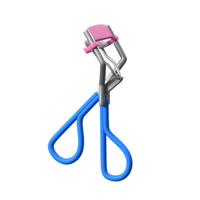 Eyelash Curler 3D Animated Icon 3D Graphic