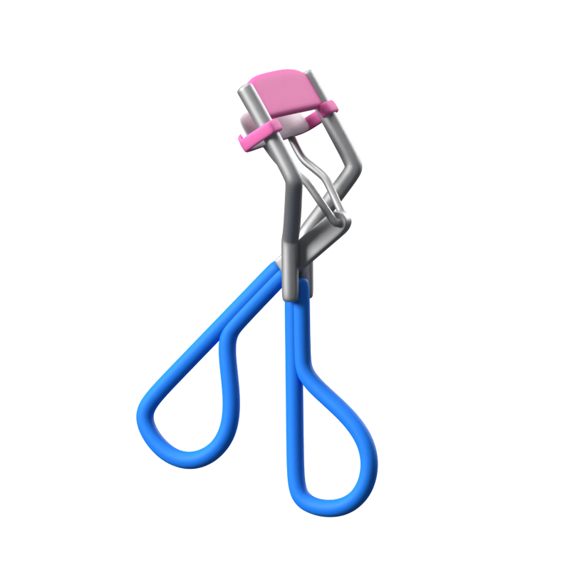 Eyelash Curler 3D Animated Icon 3D Graphic