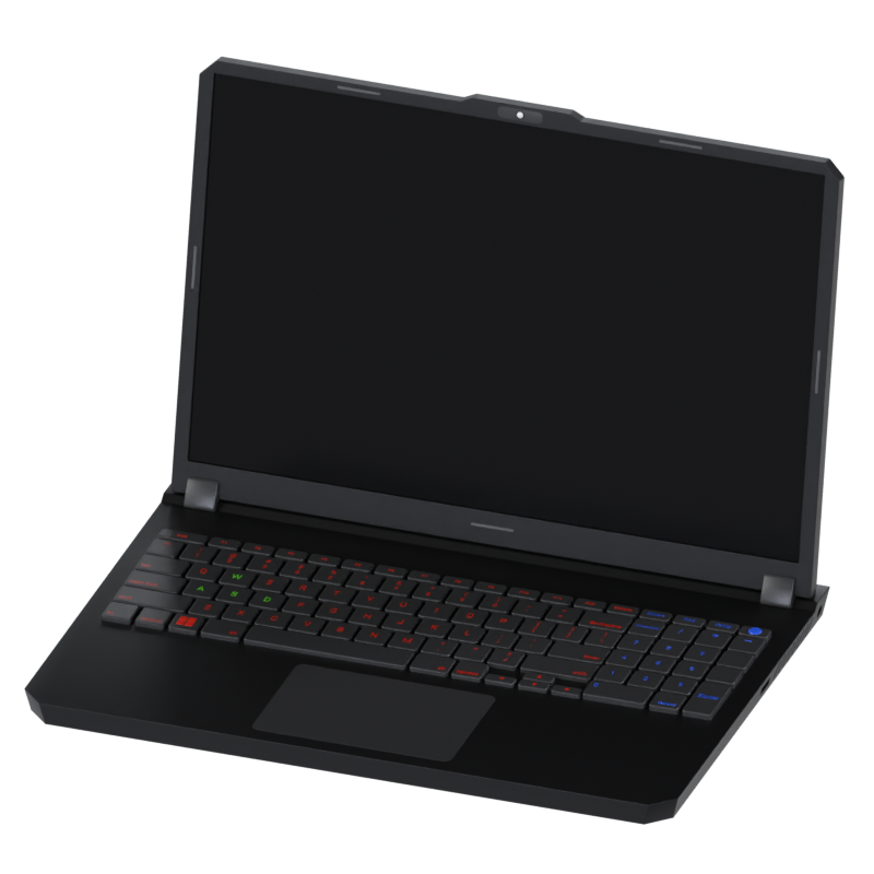 Modelo 3D de laptop para jogos 3D Graphic