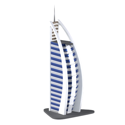 Burj Al Arab 3D Model 3D Graphic