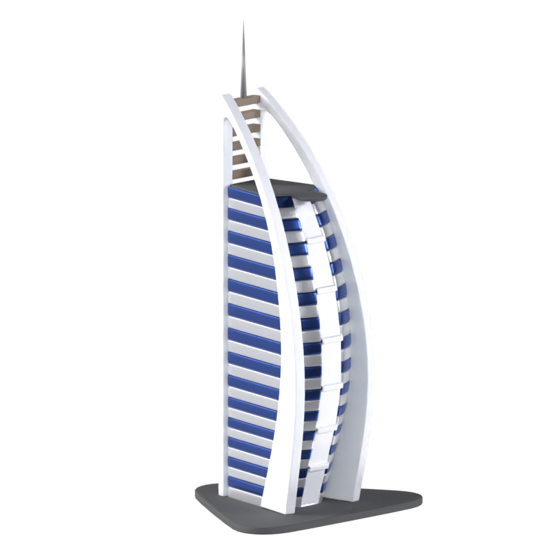 Burj Al Arab Modelo 3D 3D Graphic