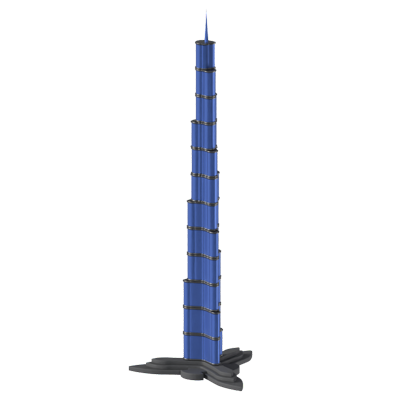 Burj Khalifa 3D Model 3D Graphic