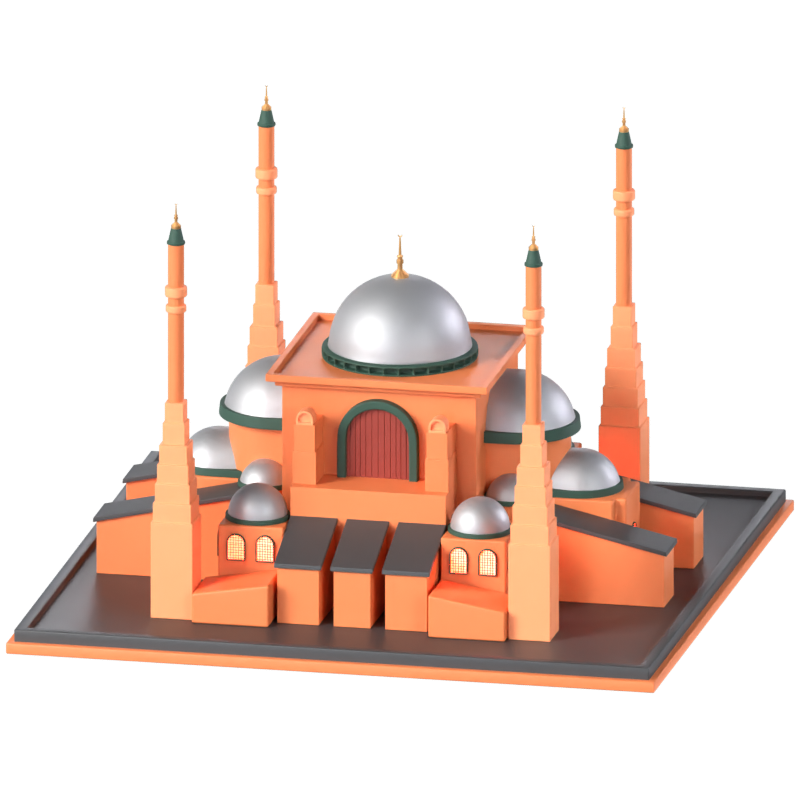 Hagia Sophia 3D Model 3D Graphic