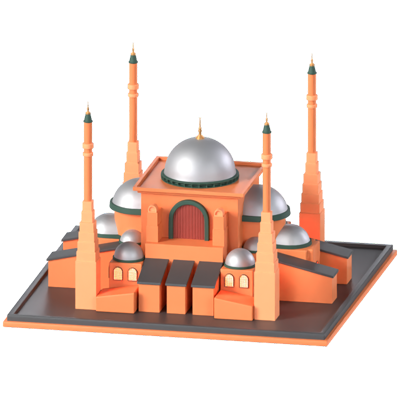 Hagia Sophia 3D Model 3D Graphic