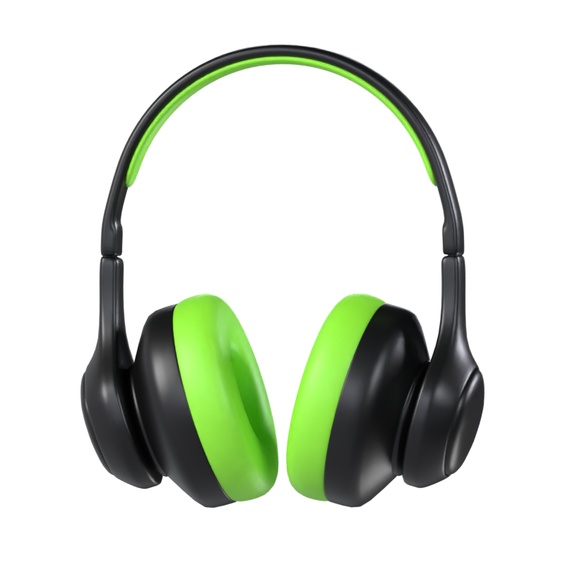 Headphone 3D Model 3D Graphic