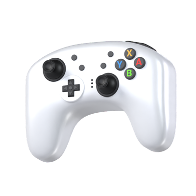 Game Controller 3D Model 3D Graphic