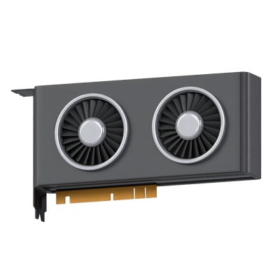 Graphic Card 3D Model 3D Graphic