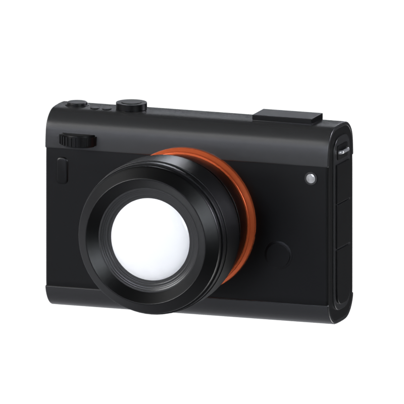 Mirrorless Camera 3D Model