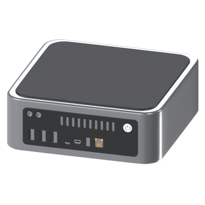 mini pc 3d modell 3D Graphic