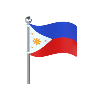 Philippines Flag 3D Model 3D Graphic