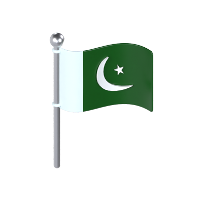 Pakistan Flag 3D Model 3D Graphic