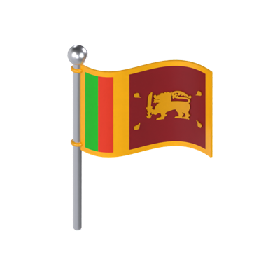 Sri Lanka Flag 3D Model 3D Graphic