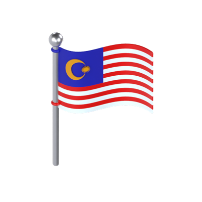 Malaysia Flag 3D Model 3D Graphic