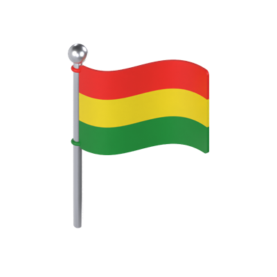 Bolivia Flag 3D Model 3D Graphic