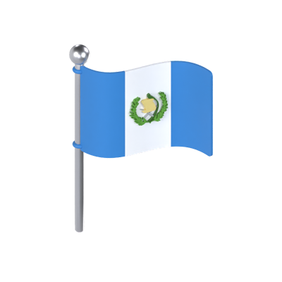 Guatemala Flag 3D Model 3D Graphic