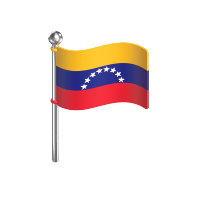 Venezuela Flag 3D Model 3D Graphic