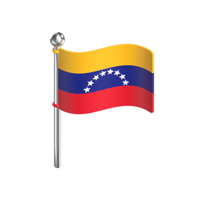 Venezuela Flagge 3D Modell 3D Graphic