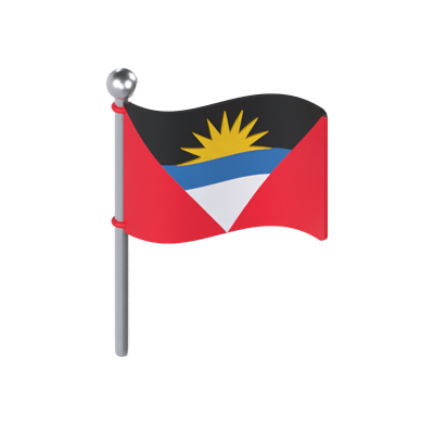 Antigua And Barbuda Flag 3D Model 3D Graphic