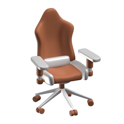 Gaming Chair 3D Icon Model 3D Graphic