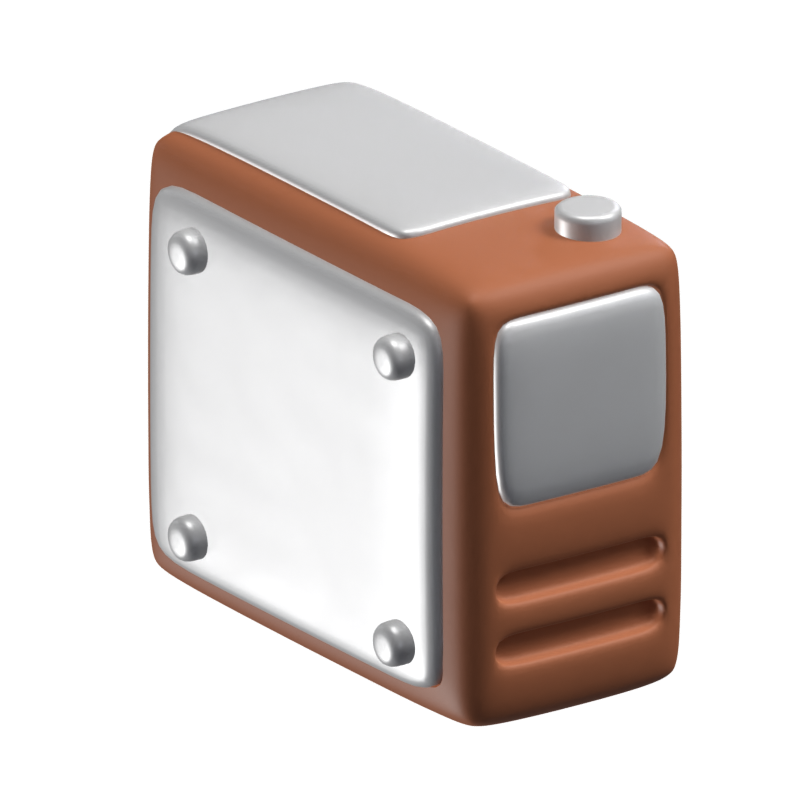 Personal Computer 3D Icon Model