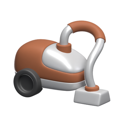 Vacuum Cleaner 3D Icon Model 3D Graphic