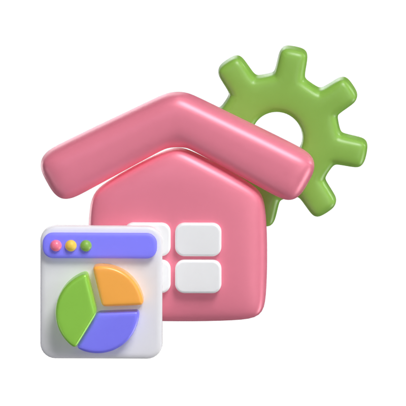 Work From Home 3D Model