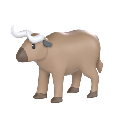 Bull 3D Model 3D Graphic