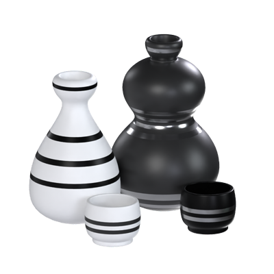 sake 3d modell 3D Graphic