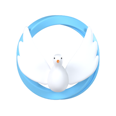 Bird Of Peace 3D Model 3D Graphic