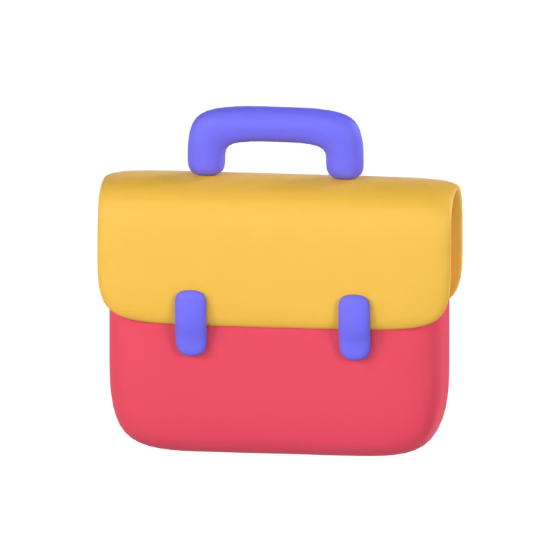 Modelo 3D da bolsa