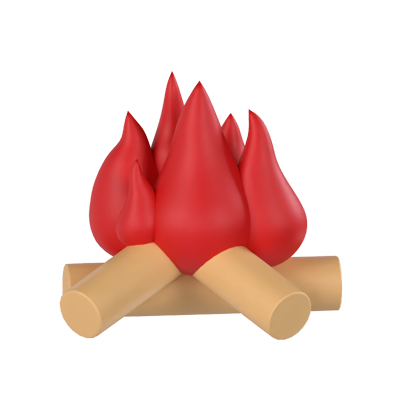 Bonfire 3D Model 3D Graphic