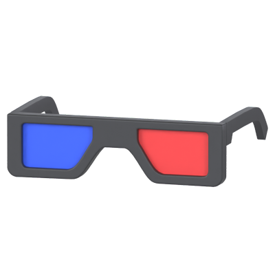 Glasses 3D Model 3D Graphic