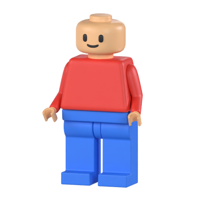 Lego Character 3D Model 3D Graphic