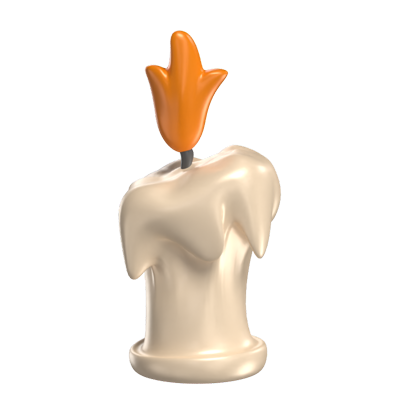 Candle 3D Model 3D Graphic