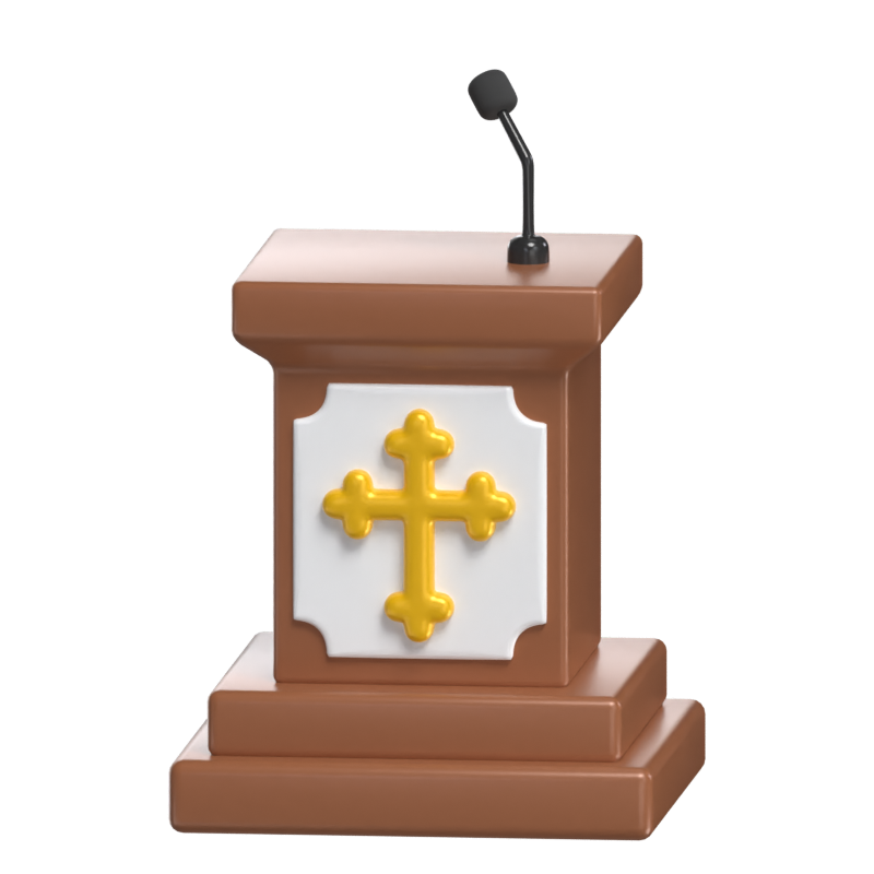 Pulpit 3D Model 3D Graphic