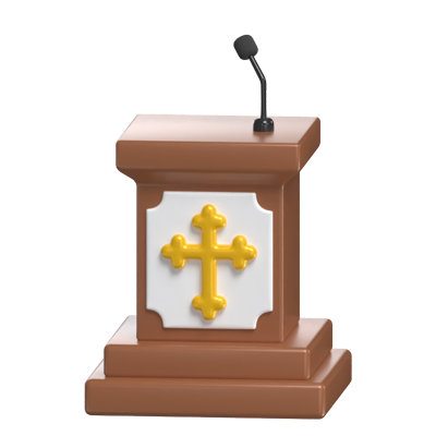 Pulpit 3D Model 3D Graphic