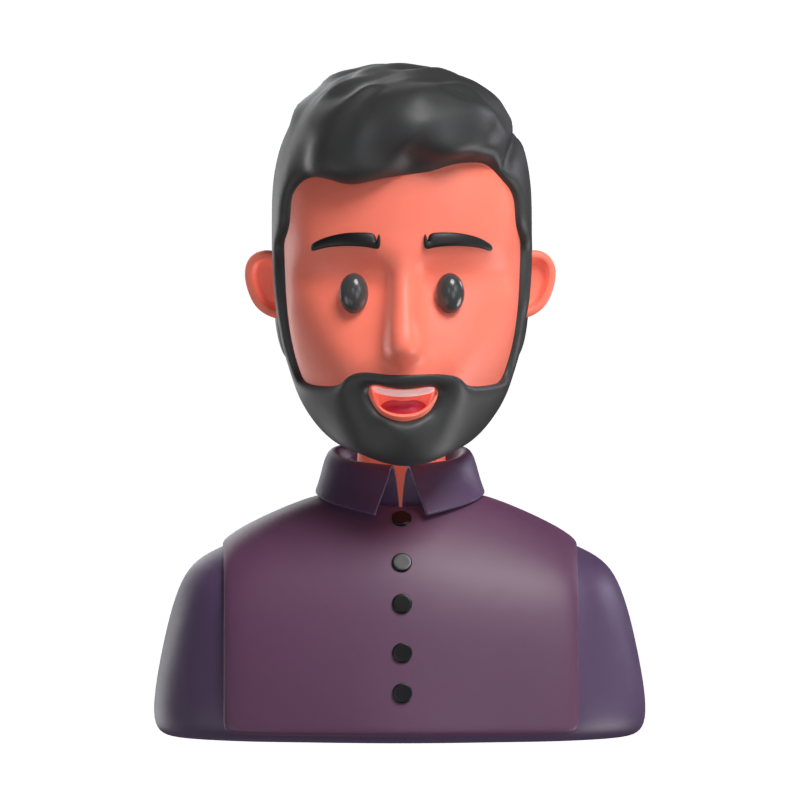 Teacher 3D Model 3D Graphic