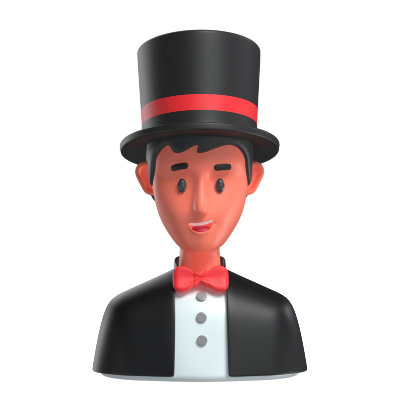 Magician 3D Model 3D Graphic