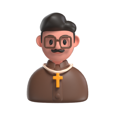 Priest 3D Model 3D Graphic