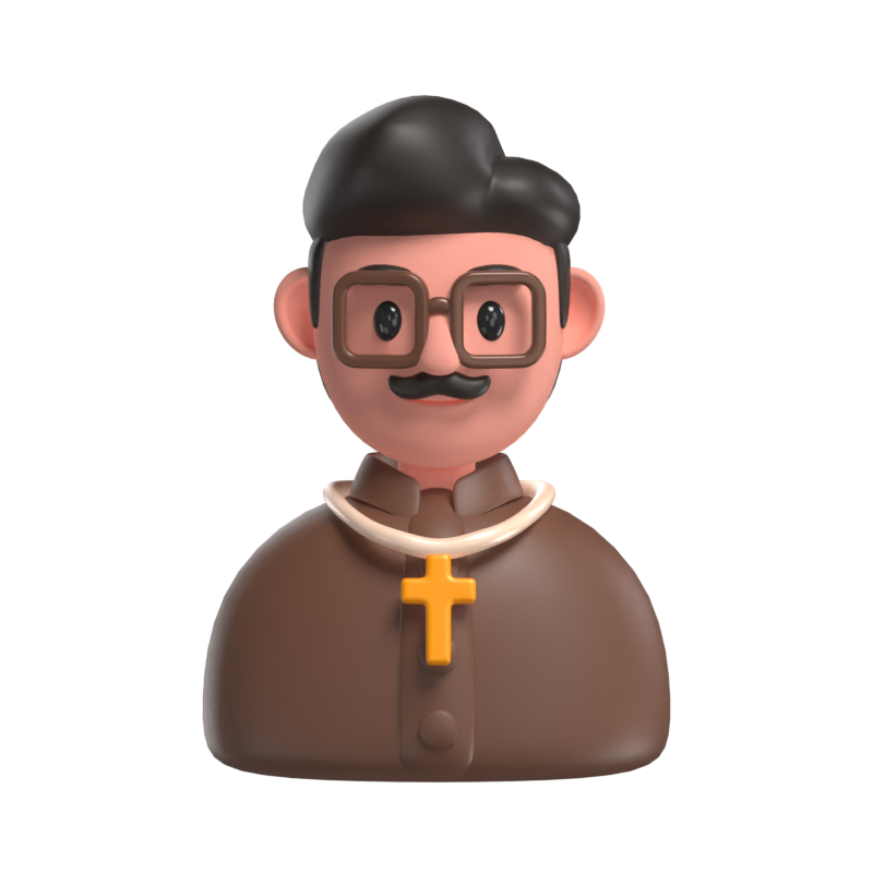 Priest 3D Model 3D Graphic