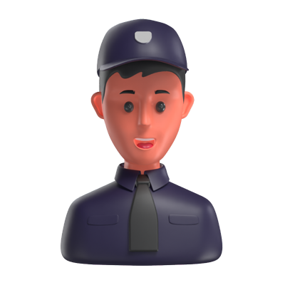 Security 3D Model 3D Graphic