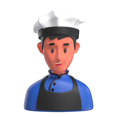 Chef 3D Model 3D Graphic